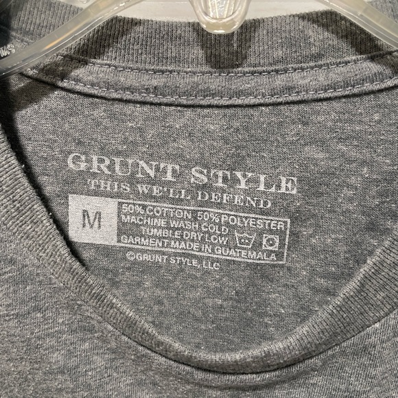 Grunt Style When Freedom Is Outlawed Men’s Size Medium Short Sleeve T-Shirt - Picture 3 of 6